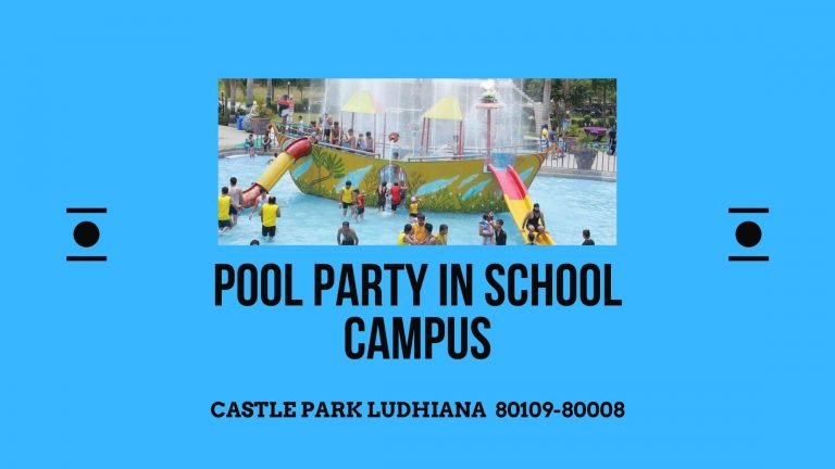 POOL PARTY IN SCHOOL CAMPUS